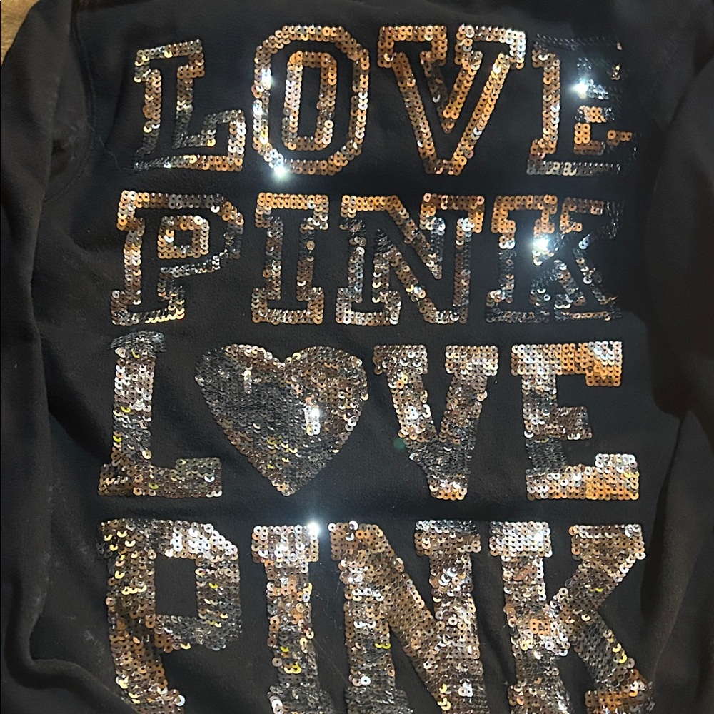 Victoria’s Secret sequin hoodie